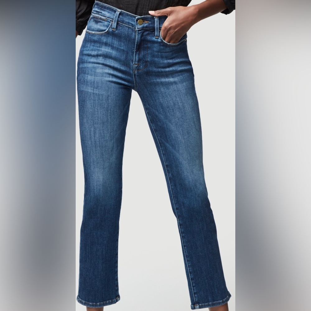 Frame Le High Straight jeans